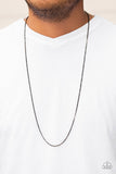 Game Day - Gold and black urban necklace