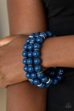 Chroma Collision - Blue bracelet