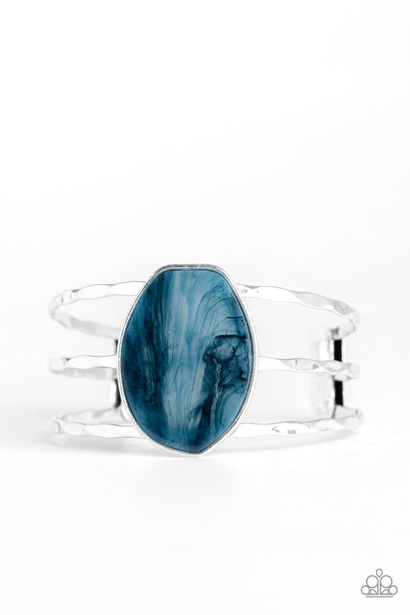 Canyon Dream - Blue cuff bracelet