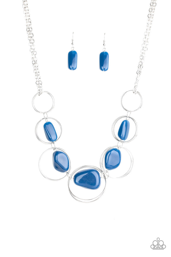 Travel Log - Blue necklace