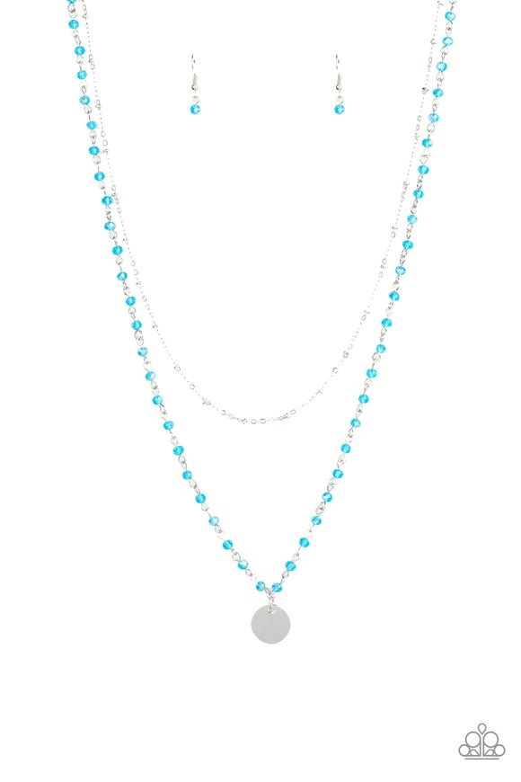 Dainty Demure - Blue necklace