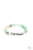 Be Prayerful - Green urban bracelet