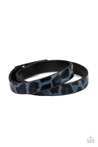 All GRRirl - Blue wrap bracelet