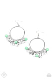 Chroma Chimes green earrings