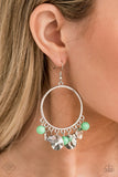 Chroma Chimes green earrings