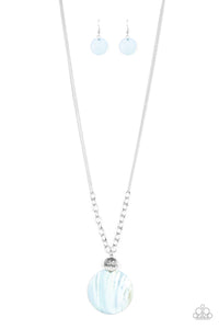 A Top-SHELLer - Blue necklace