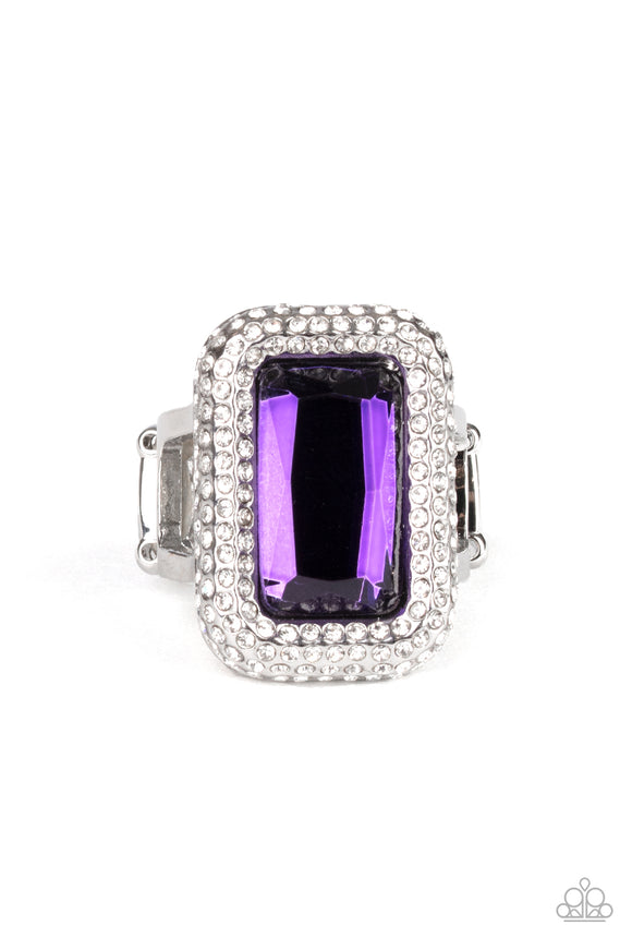 A Grand STATEMENT-MAKER - Purple ring