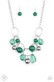 Cosmic Getaway - Green necklace