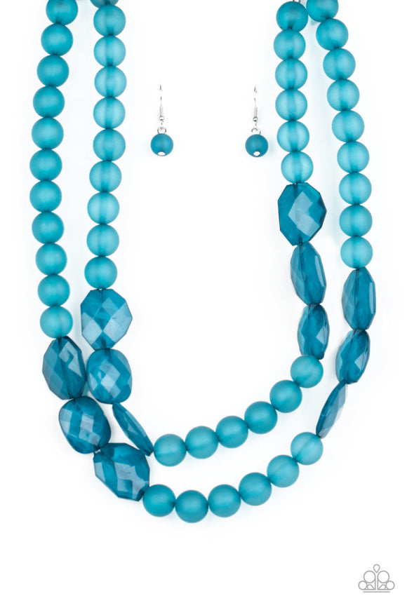 Arctic Art - Blue necklace