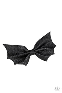 A Bit Batty - Black hair clip