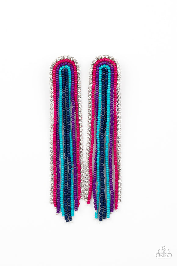 Let There BEAD Light - Multi seed bead earrings