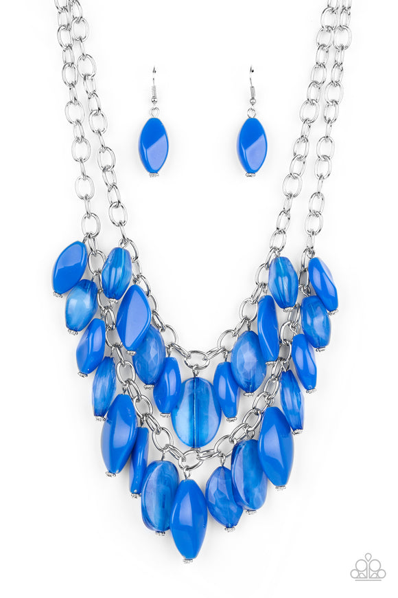 Palm Beach Beauty - Blue necklace