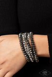 Best of LUXE - Black magnetic BLACK DIAMOND bracelet