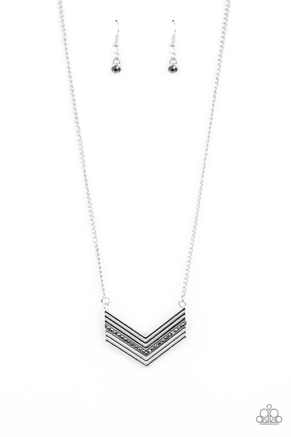 Armed and FABULOUS - Silver arrow necklace