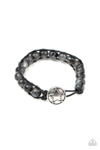 Homespun Stones  - Black urban bracelet