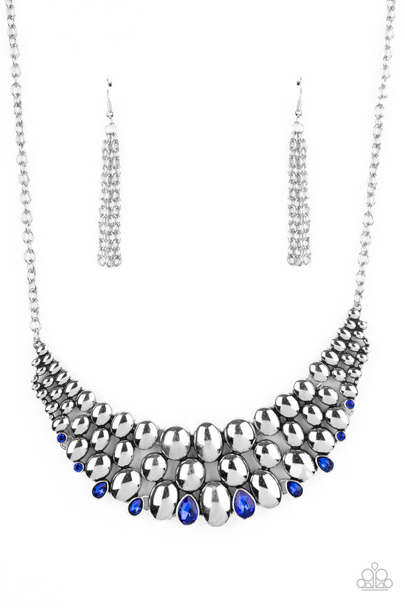 Powerhouse Party - Blue necklace