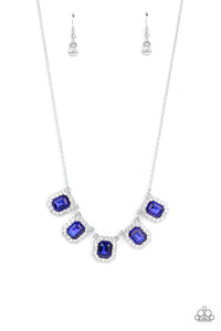 Next Level Luster - Blue necklace