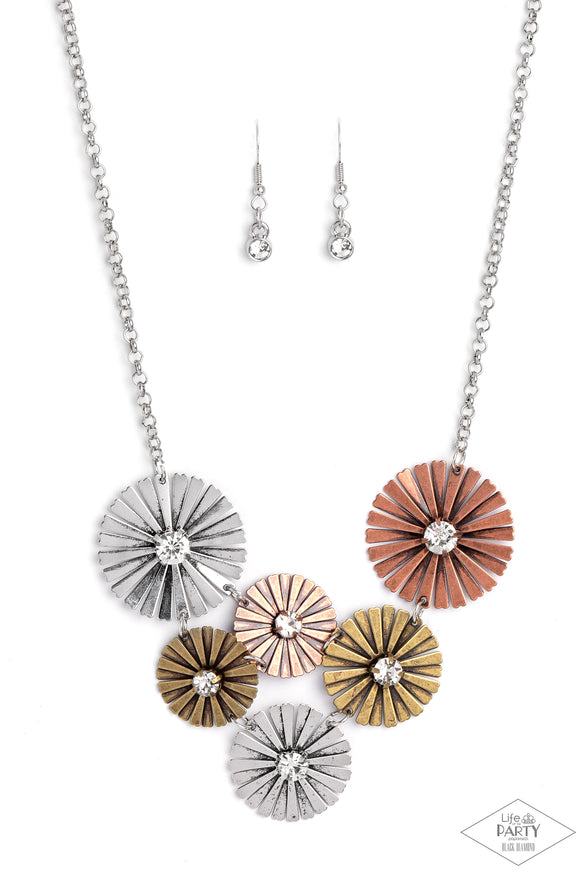 Flauntable Fanfare - Multi necklace