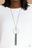 Apparatus Applique - Black necklace