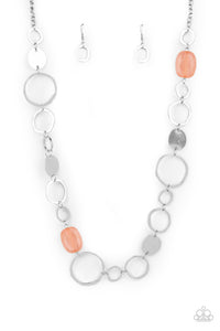 Colorful Combo - Orange necklace