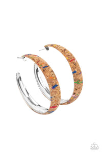 A CORK In The Road - Multi hoop earrings