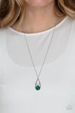 Gala Gleam - Green necklace