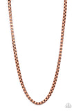 Men’s Combat Zone - Copper urban necklace