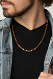 Men’s Combat Zone - Copper urban necklace