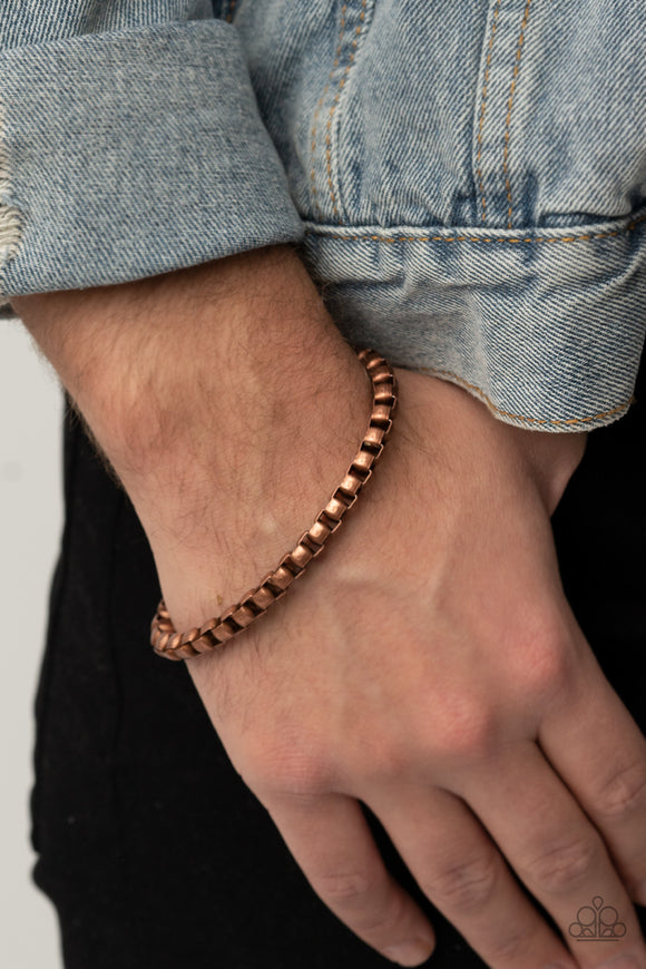 Men’s Armed Combat - Copper urban bracelet