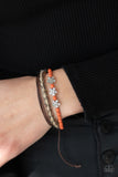 Raffia Remix - Orange urban bracelet