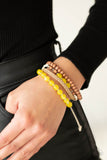 Down HOMESPUN - Yellow urban bracelet