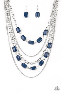 Standout Strands - Blue necklace