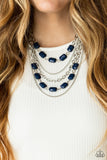 Standout Strands - Blue necklace