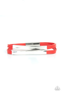 Dangerously Divine - Red magnetic bracelet