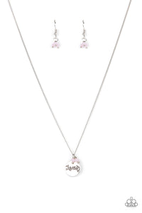 Warm My Heart - Pink MOTHER necklace