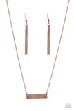 Living The Mom Life - Copper FAMILY necklace