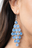 With All DEW Respect - Blue Earrings