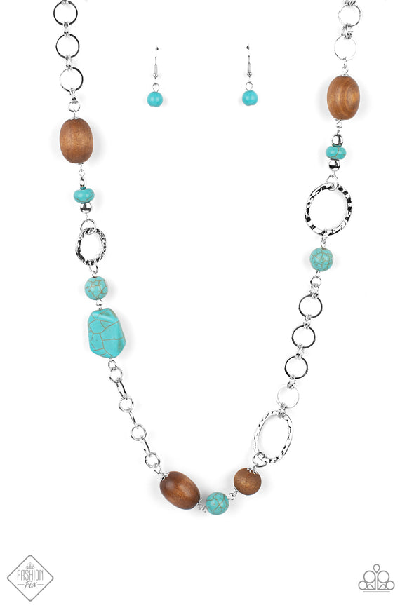 Prairie Reserve - Blue necklace