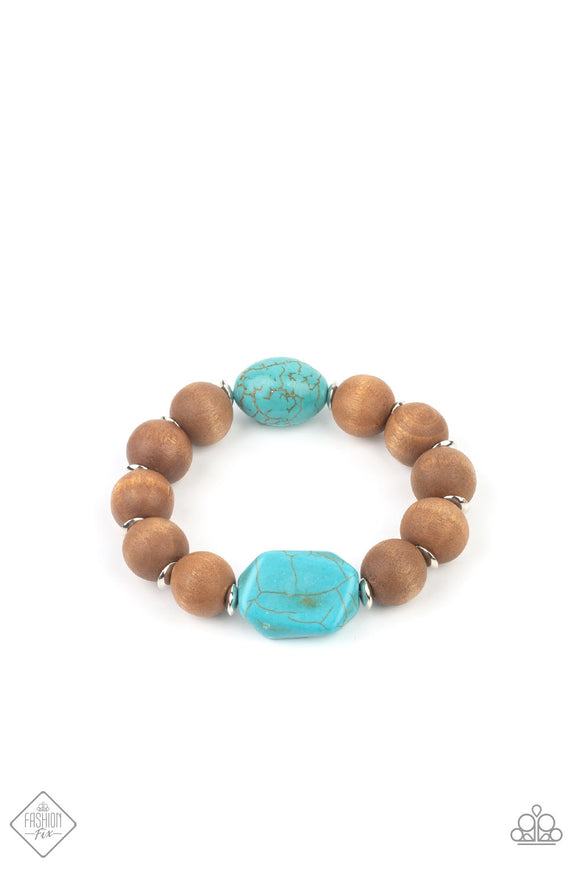 Abundantly Artisan - Blue bracelet