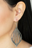 Showcase Sparkle - Silver earrings