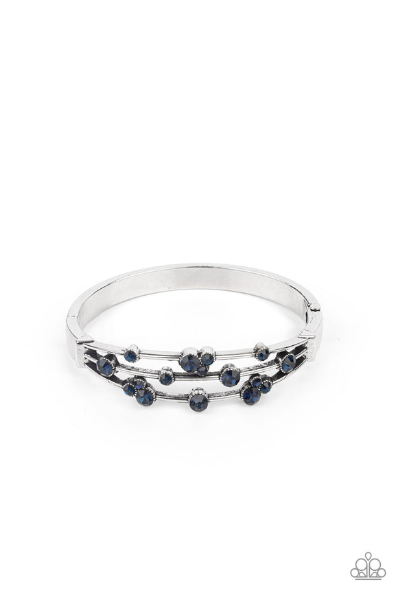 Cosmic Candescence - Blue hinge bracelet