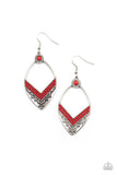 Indigenous Intentions - Red earrings