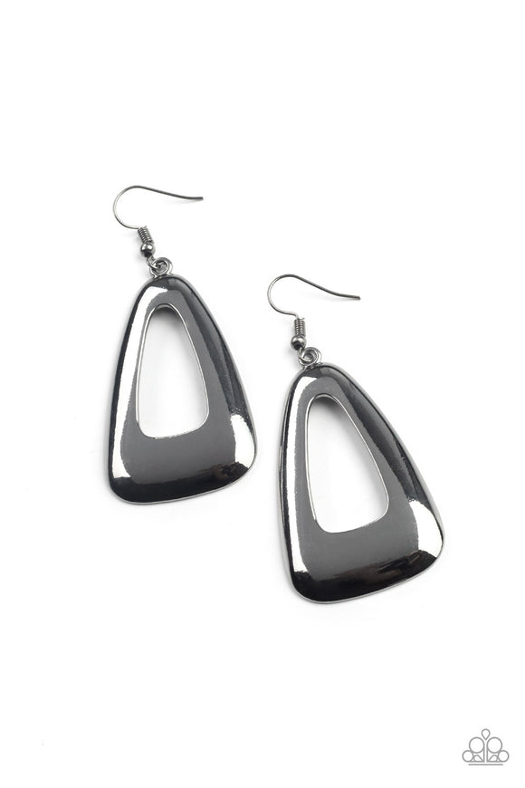 Irresistibly Industrial - Black earrings