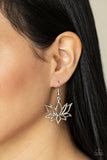 Lotus Ponds - Silver lotus earrings