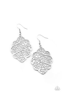 Meadow Mosaic - Silver earrings