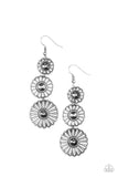 Gazebo Garden - Silver earrings