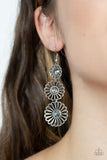 Gazebo Garden - Silver earrings