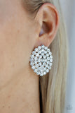 Drama School Dropout - White post earrings