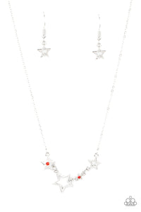 Proudly Patriotic - Red star necklace