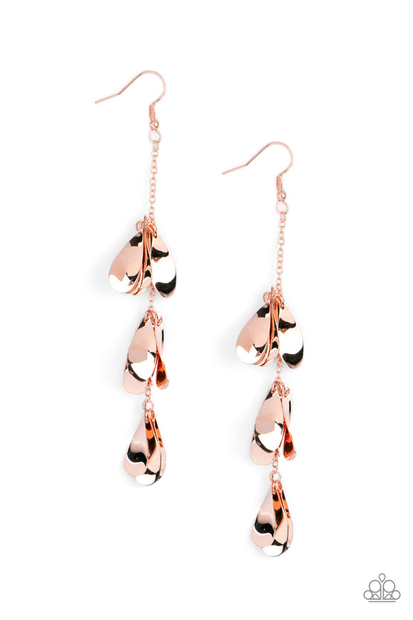 Arrival CHIME - Copper earrings